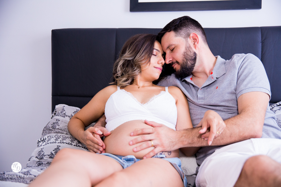 Ensaio Gestante Marie Life Style em casa no quarto do bebe Joaquim na cidade de Nova Odessa - SP Maiara Dias Fotografia