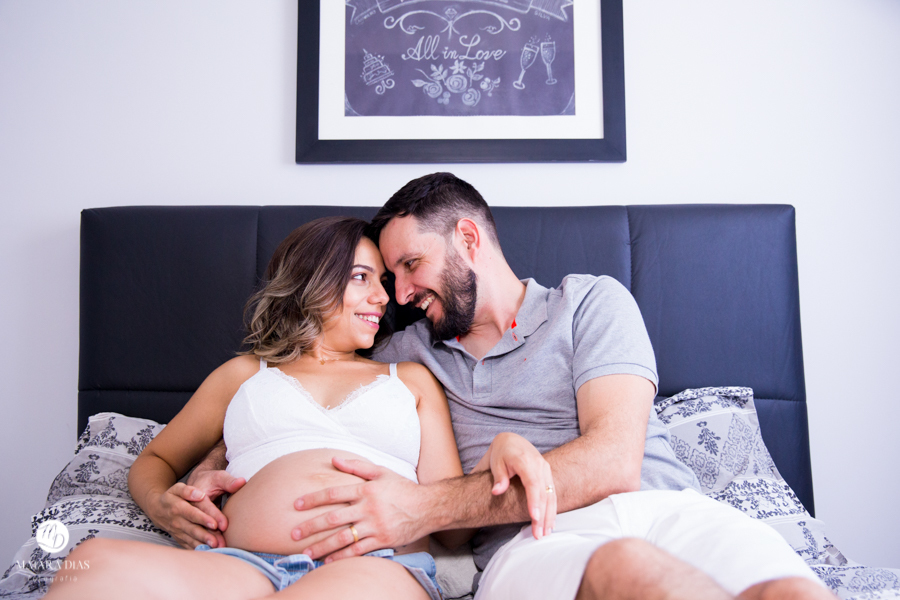 Ensaio Gestante Marie Life Style em casa no quarto do bebe Joaquim na cidade de Nova Odessa - SP Maiara Dias Fotografia