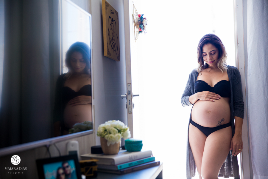 Ensaio Gestante Marie Life Style em casa no quarto do bebe Joaquim na cidade de Nova Odessa - SP Maiara Dias Fotografia