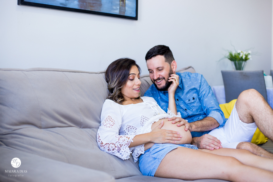 Ensaio Gestante Marie Life Style em casa no quarto do bebe Joaquim na cidade de Nova Odessa - SP Maiara Dias Fotografia