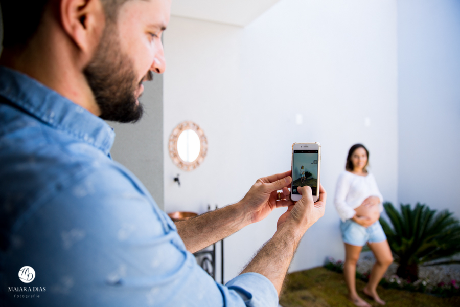 Ensaio Gestante Marie Life Style em casa no quarto do bebe Joaquim na cidade de Nova Odessa - SP Maiara Dias Fotografia