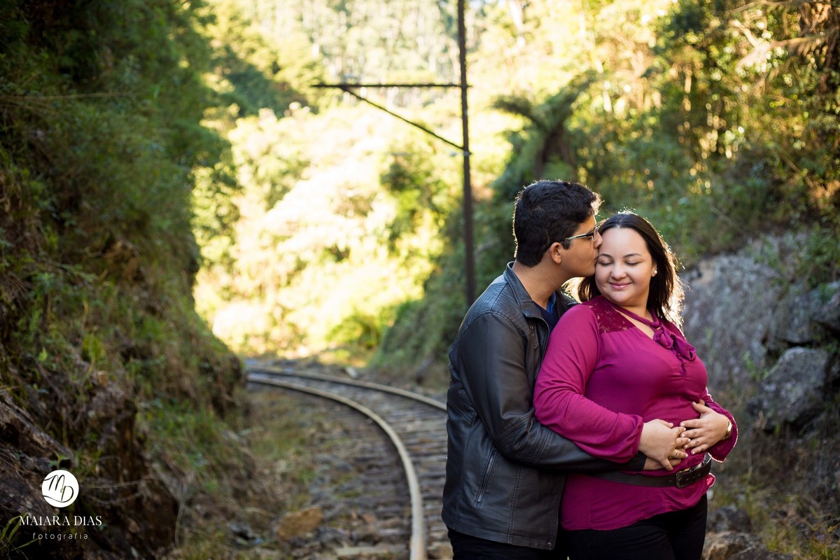 Pre Wedding Larissa e Duilio trilho do trem Campos do Jordão - SP
