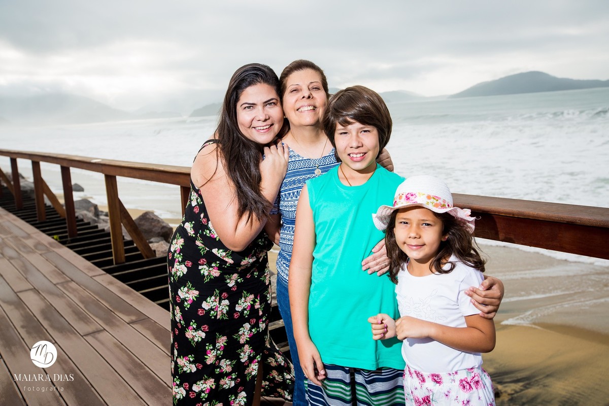 Ensaio Fotografico Familia praia Ubatuba - SP
