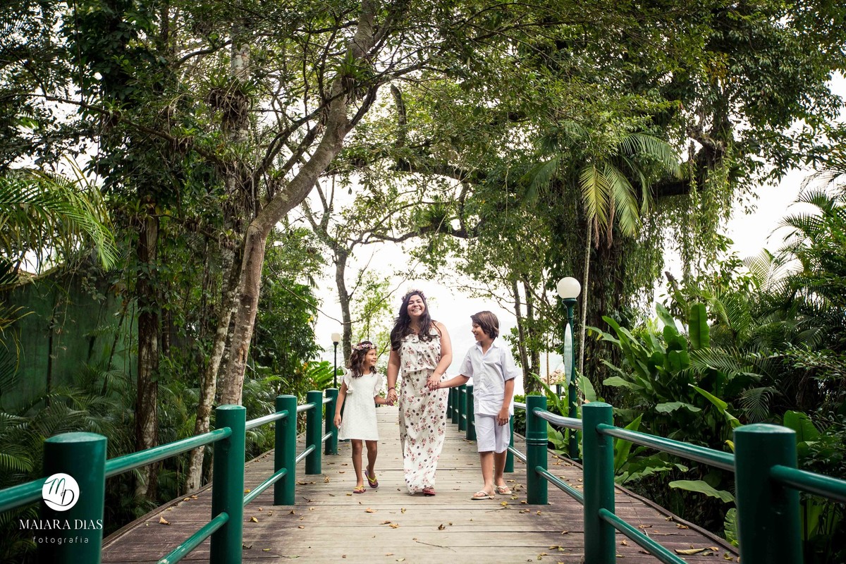 Ensaio Fotografico Familia praia Ubatuba - SP