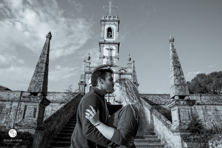 Ensaio Pre Wedding Juliane e Xavier em Mangualde e São Martinho do Porto - Portugal Europa, Maiara Dias Fotografia Destination Wedding