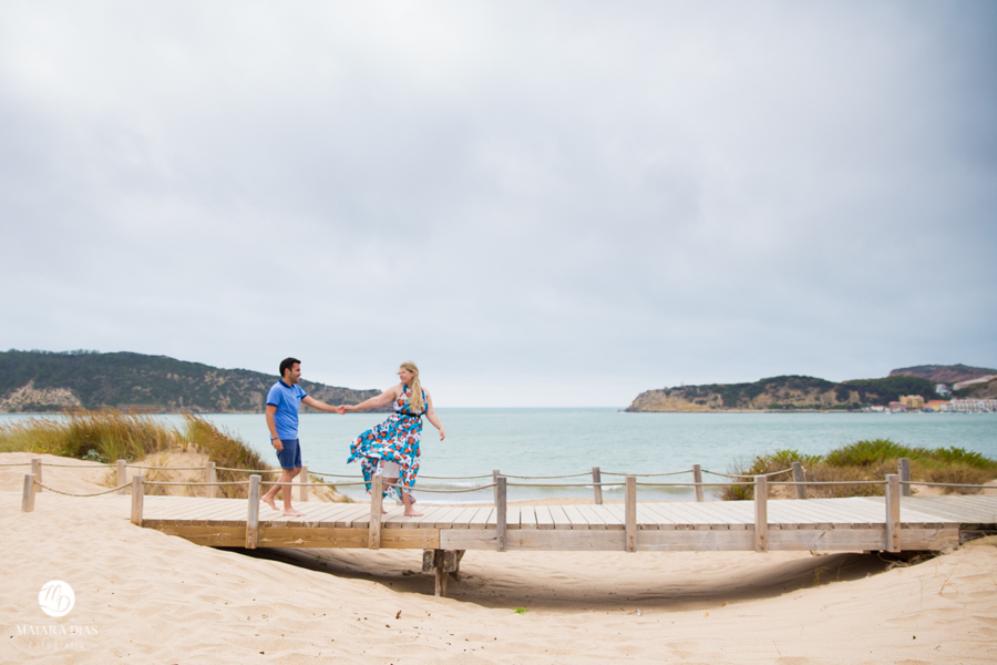 Ensaio Pre Wedding Juliane e Xavier em Mangualde e São Martinho do Porto - Portugal Europa, Maiara Dias Fotografia Destination Wedding