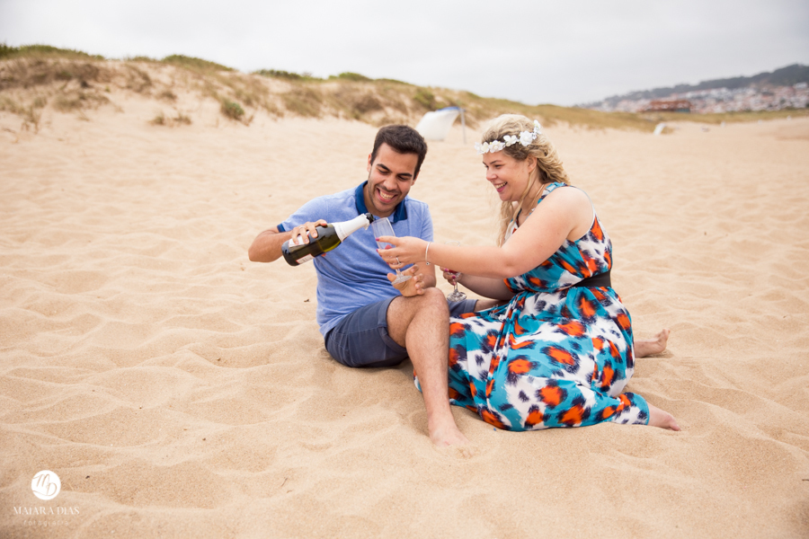 Ensaio Pre Wedding Juliane e Xavier em Mangualde e São Martinho do Porto - Portugal Europa, Maiara Dias Fotografia Destination Wedding