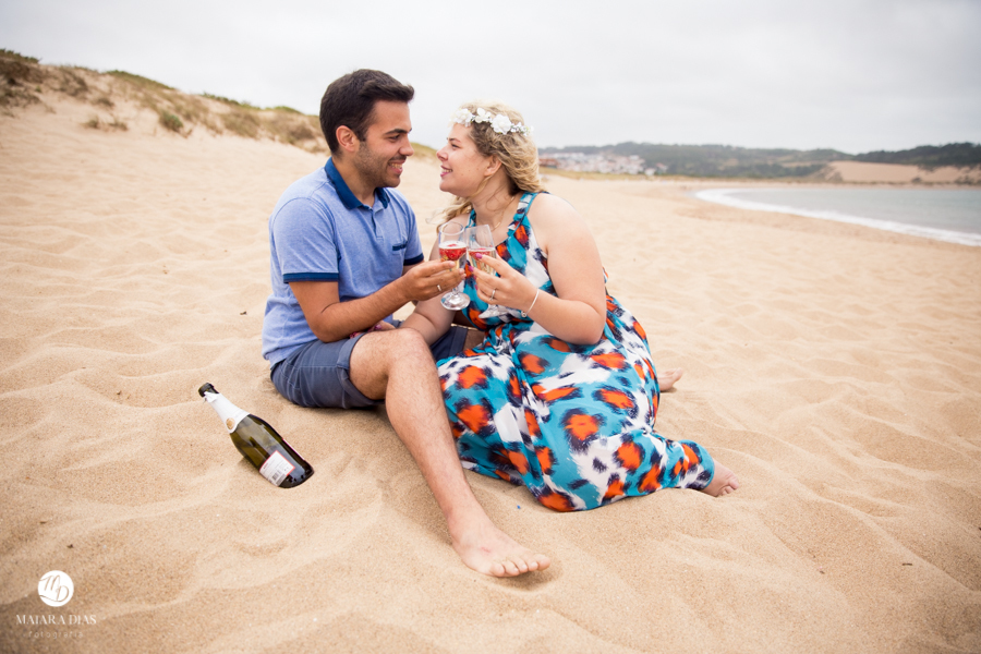 Ensaio Pre Wedding Juliane e Xavier em Mangualde e São Martinho do Porto - Portugal Europa, Maiara Dias Fotografia Destination Wedding