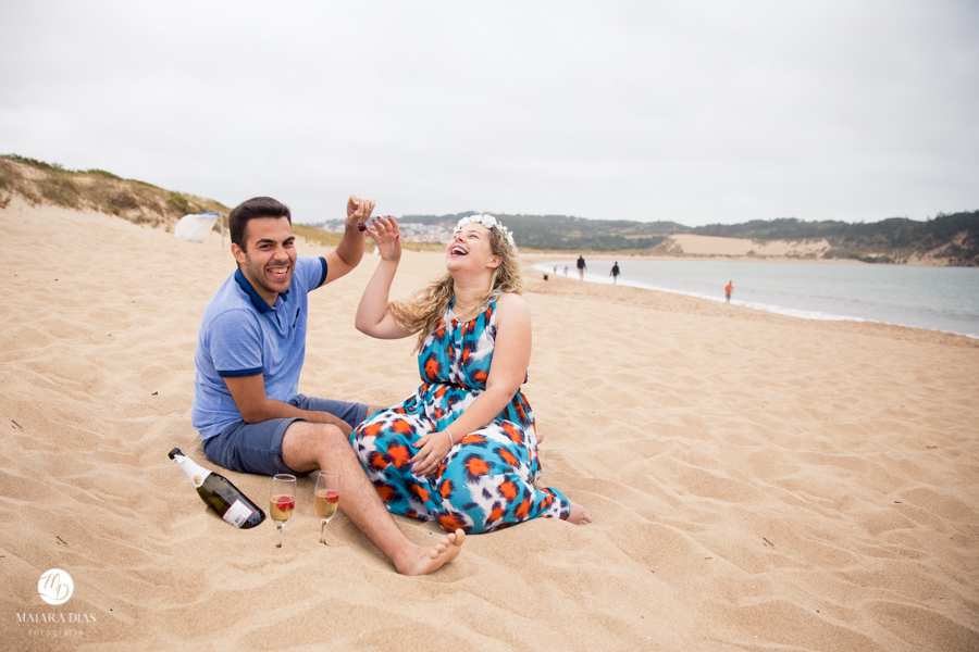 Ensaio Pre Wedding Juliane e Xavier em Mangualde e São Martinho do Porto - Portugal Europa, Maiara Dias Fotografia Destination Wedding