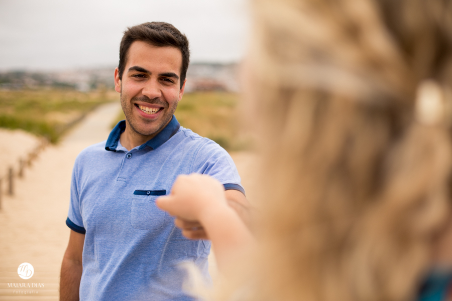 Ensaio Pre Wedding Juliane e Xavier em Mangualde e São Martinho do Porto - Portugal Europa, Maiara Dias Fotografia Destination Wedding