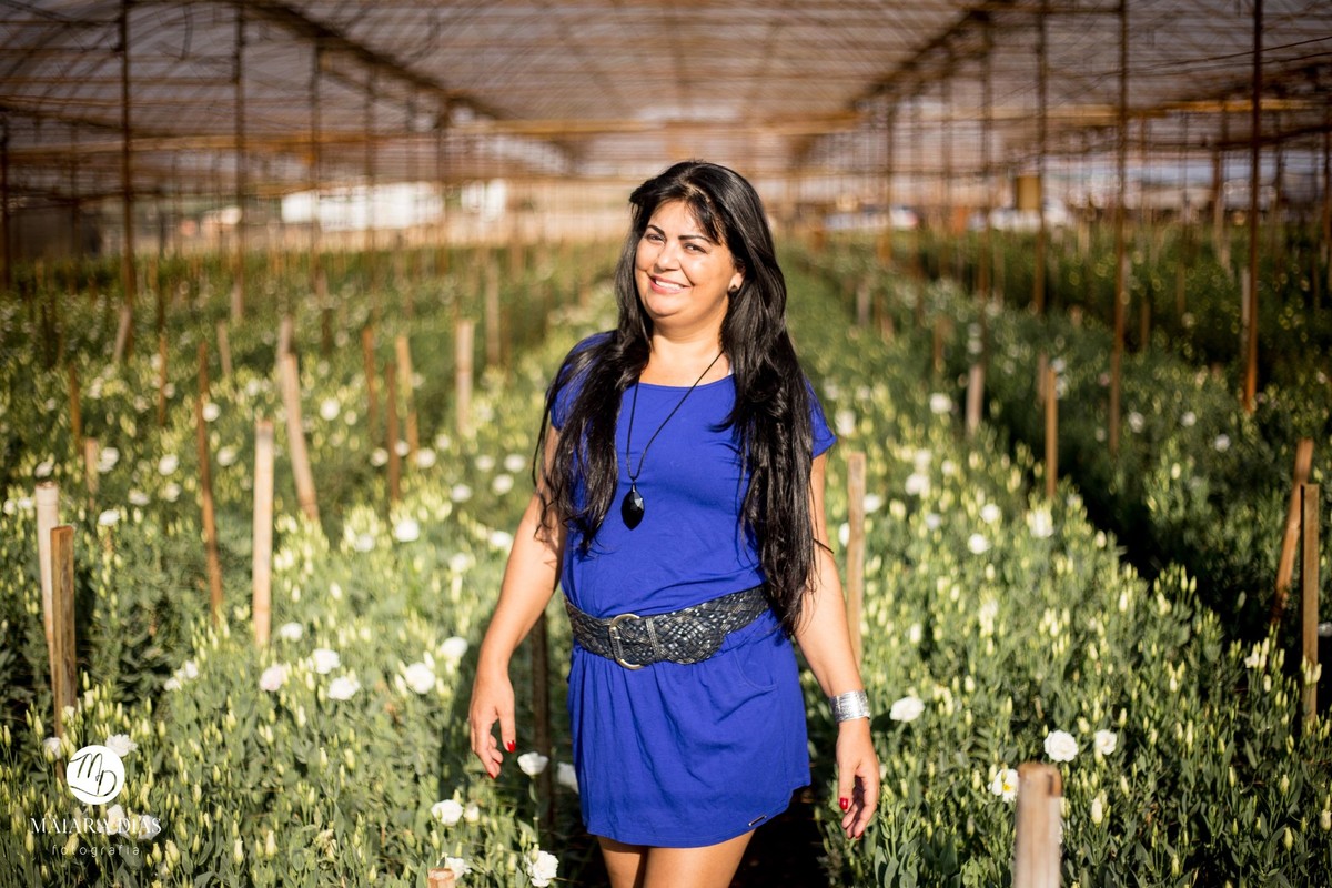 Ensaio Rose 46 Anos primavera flores Holambra - SP