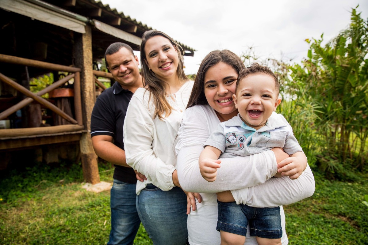 Ensaio fotografico Smash the cake LUCCA com a familia Sumaré - SP