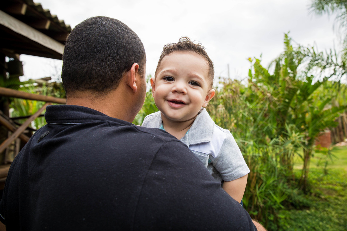 Ensaio fotografico Smash the cake LUCCA com a familia Sumaré - SP