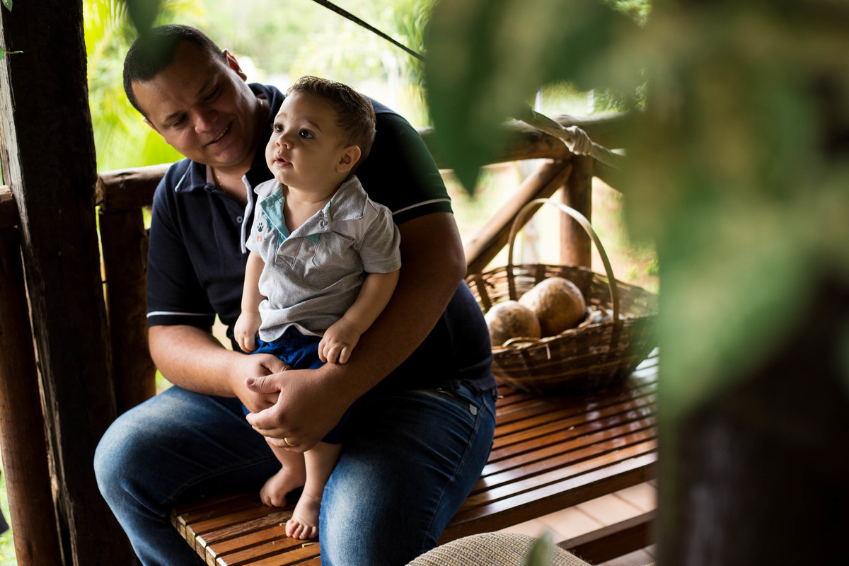 Ensaio fotografico Smash the cake LUCCA com a familia Sumaré - SP
