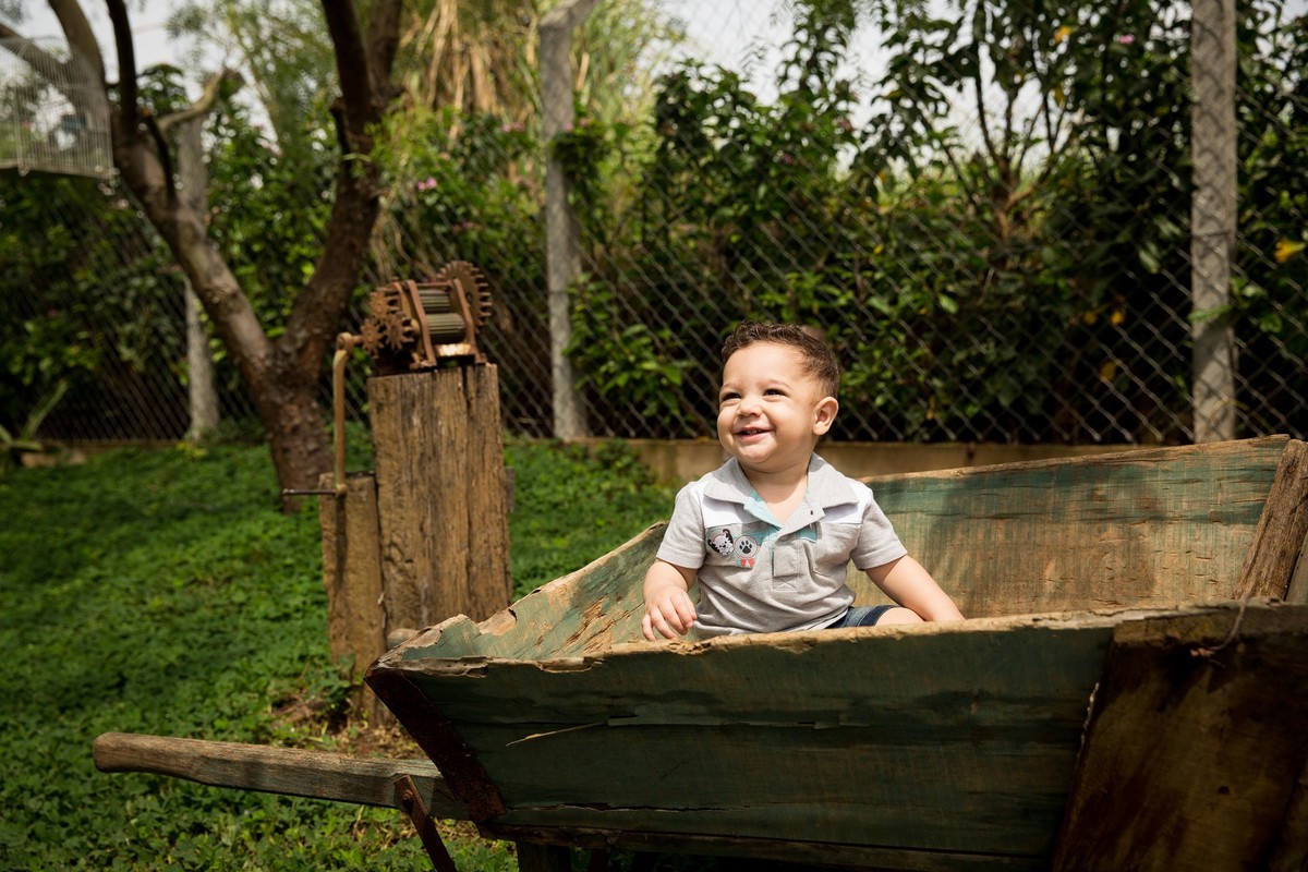 Ensaio fotografico Smash the cake LUCCA com a familia Sumaré - SP