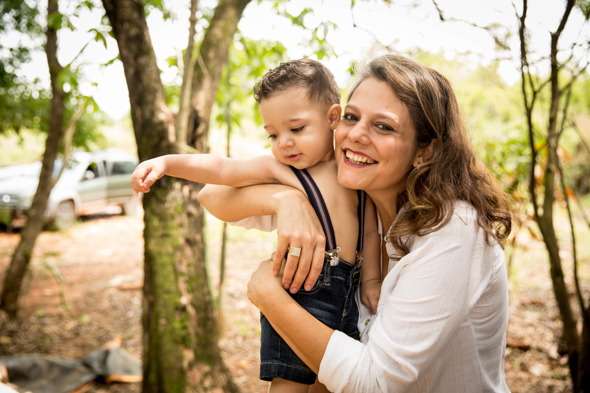 Ensaio fotografico Smash the cake LUCCA com a familia Sumaré - SP