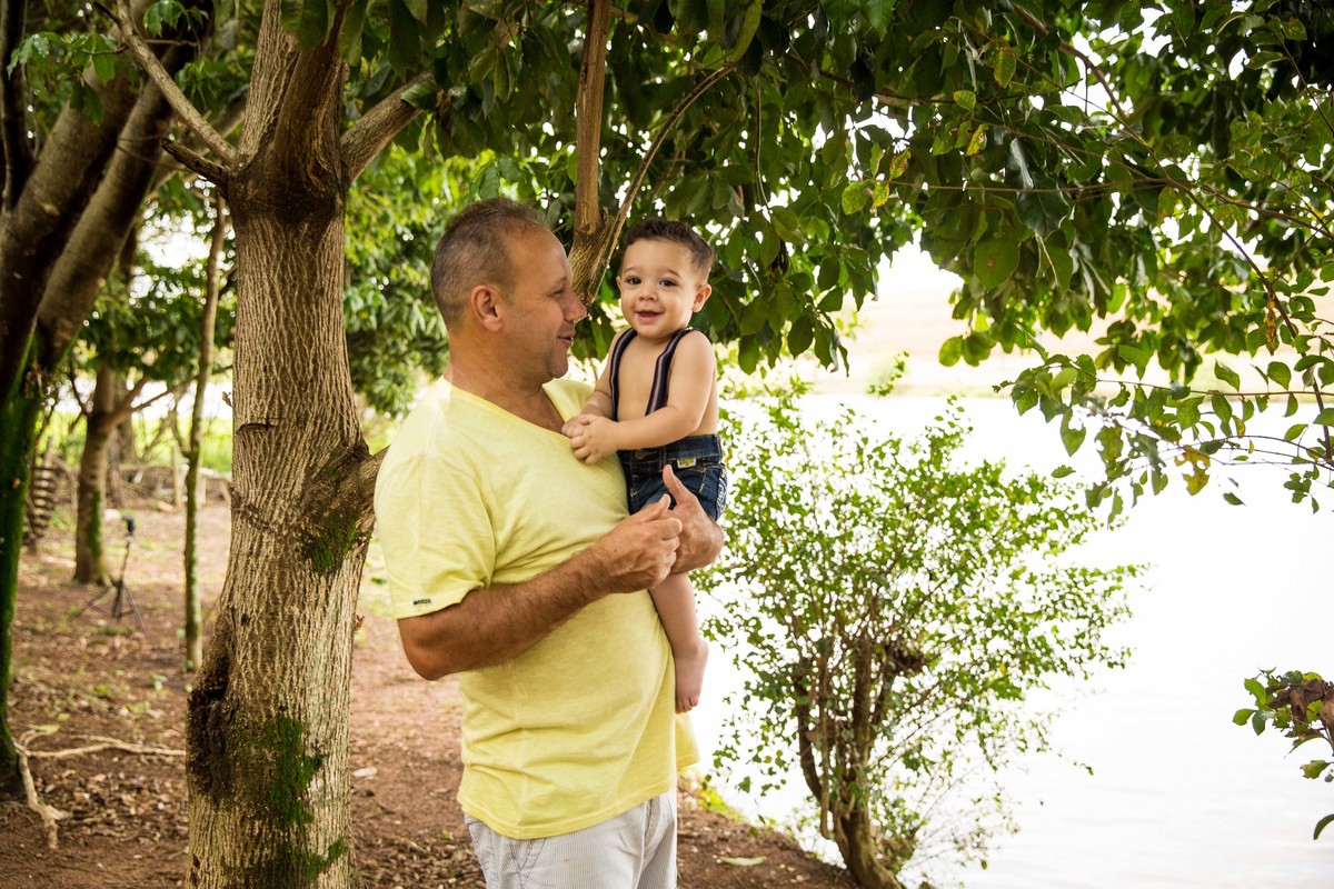 Ensaio fotografico Smash the cake LUCCA com a familia Sumaré - SP