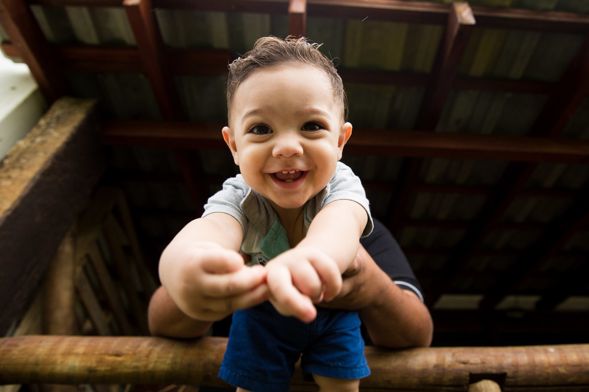 Ensaio fotografico Smash the cake LUCCA com a familia Sumaré - SP