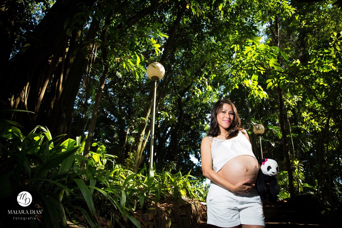 Ensaio de Gestante Tania no Engenho na cidade de Piracicaba - SP