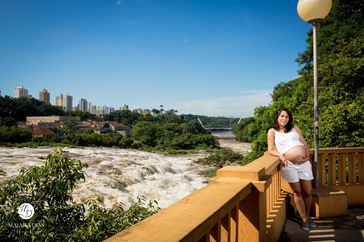 Ensaio de Gestante Tania no Engenho na cidade de Piracicaba - SP