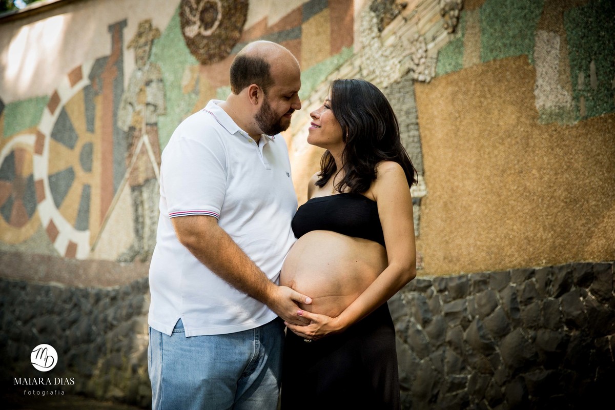 Ensaio de Gestante Tania no Engenho na cidade de Piracicaba - SP