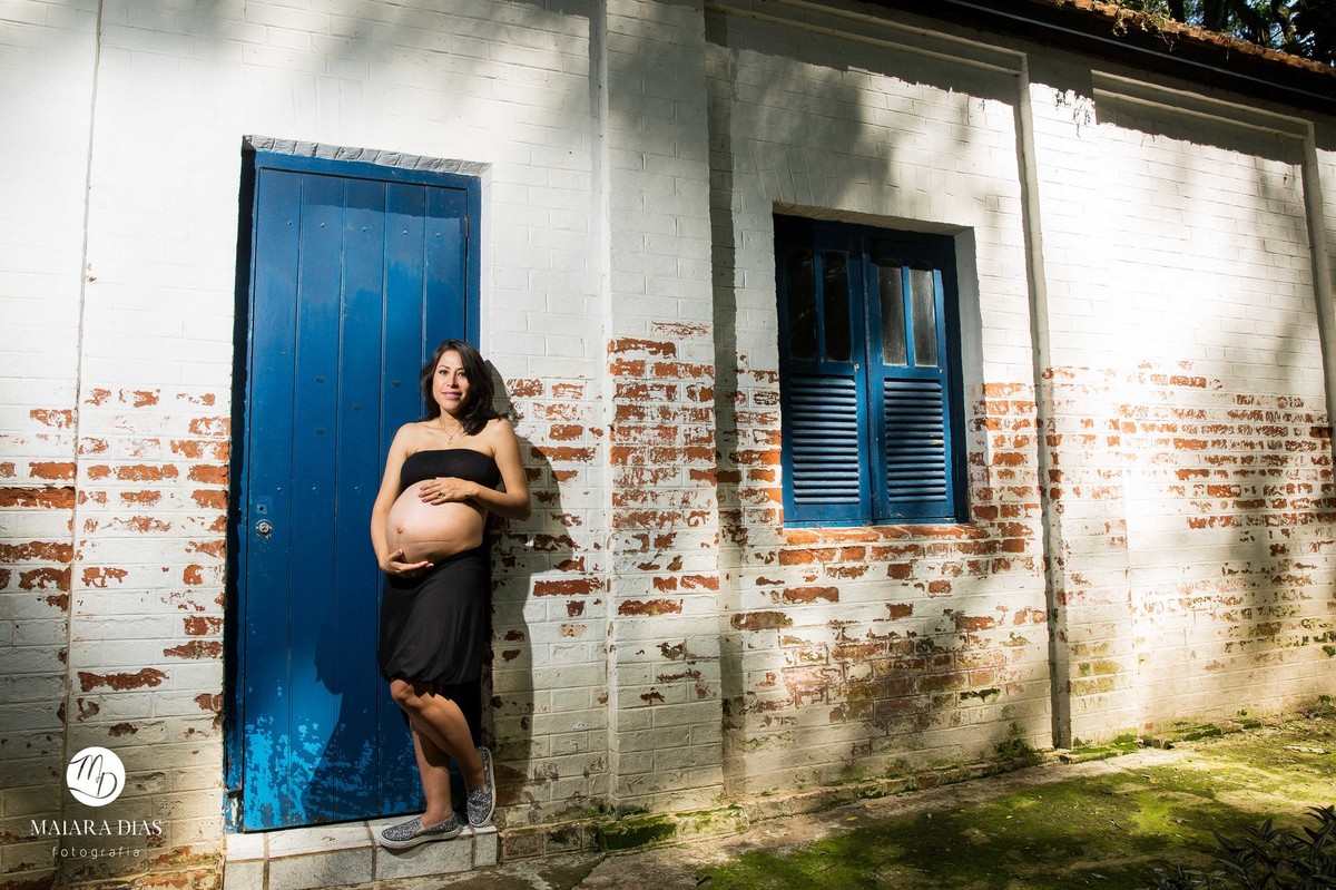 Ensaio de Gestante Tania no Engenho na cidade de Piracicaba - SP
