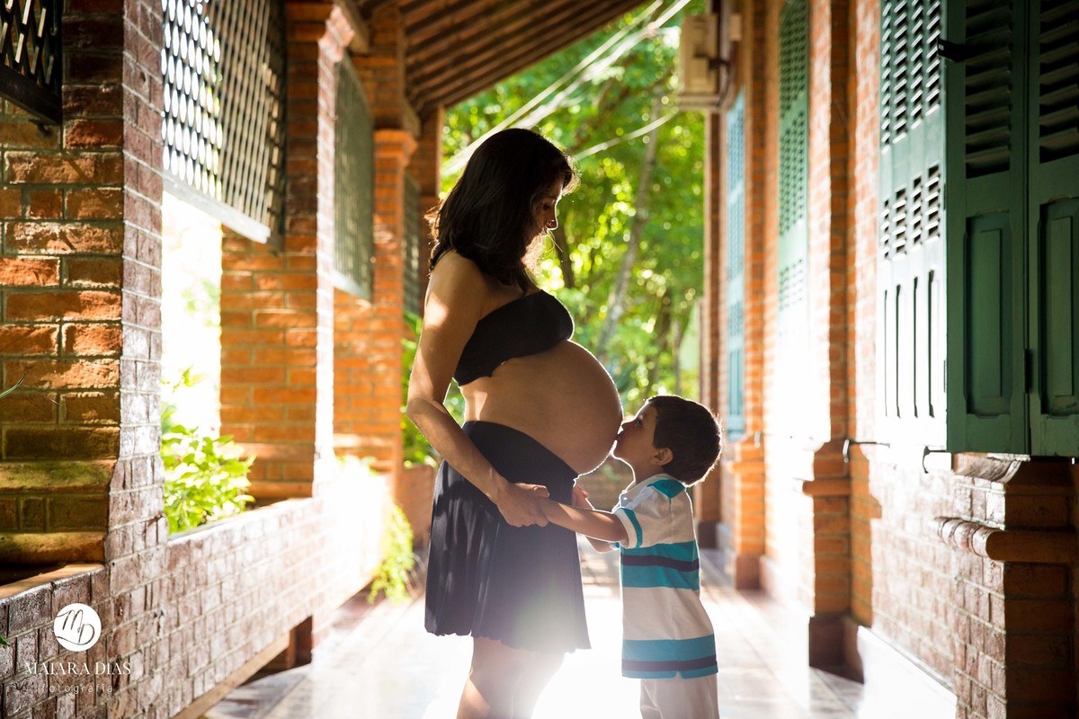Ensaio de Gestante Tania no Engenho na cidade de Piracicaba - SP