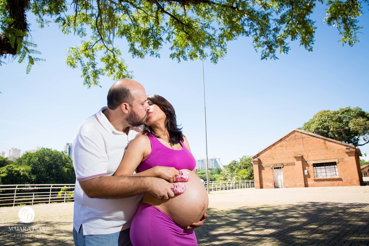 Ensaio de Gestante Tania no Engenho na cidade de Piracicaba - SP
