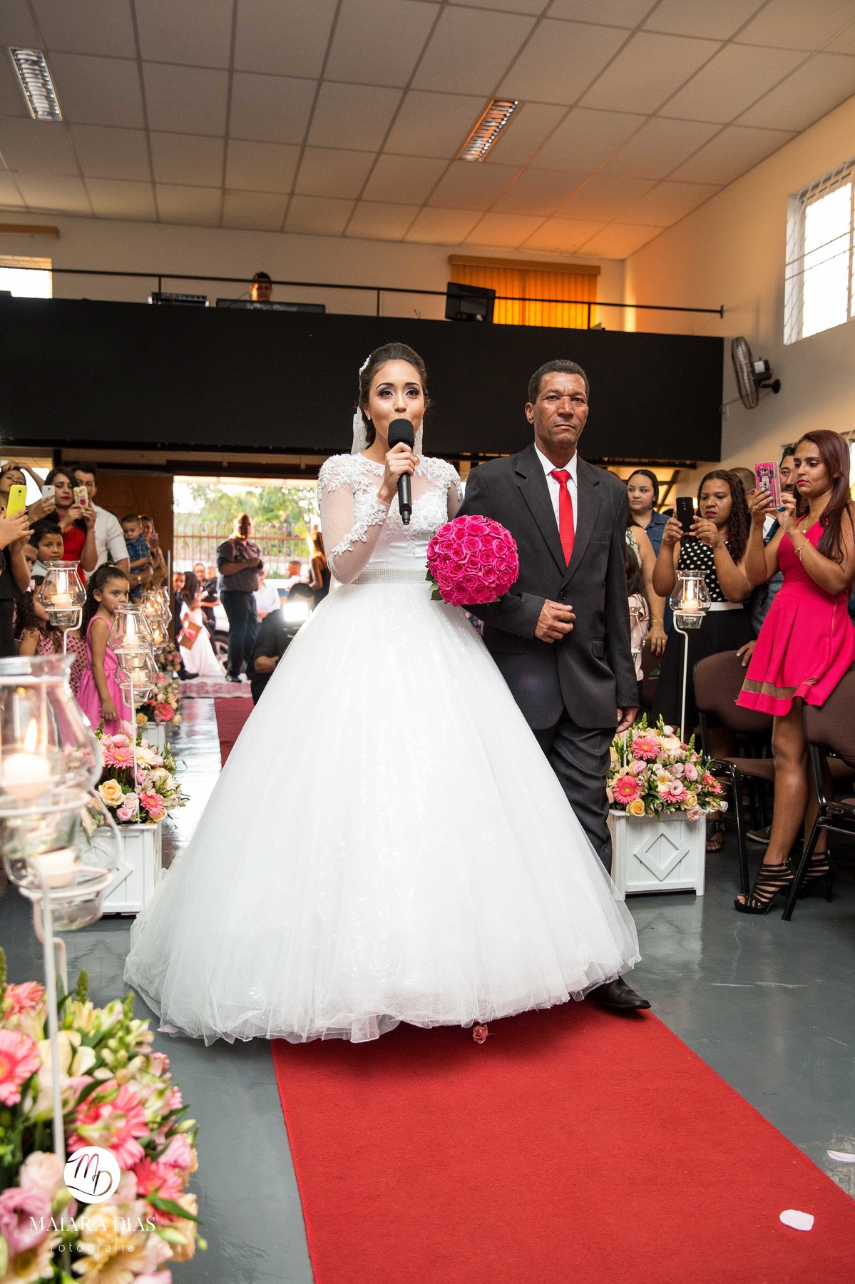 Casamento Carla e Junior Cerimonia Sumaré - SP e Festa em Hortolandia - SP
