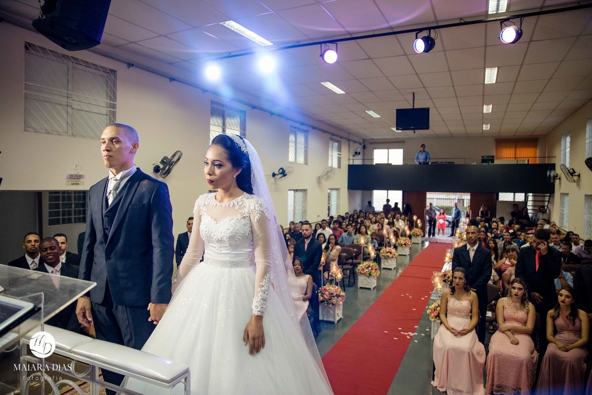 Casamento Carla e Junior Cerimonia Sumaré - SP e Festa em Hortolandia - SP