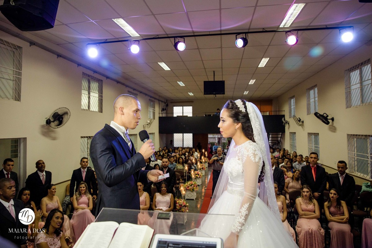 Casamento Carla e Junior Cerimonia Sumaré - SP e Festa em Hortolandia - SP