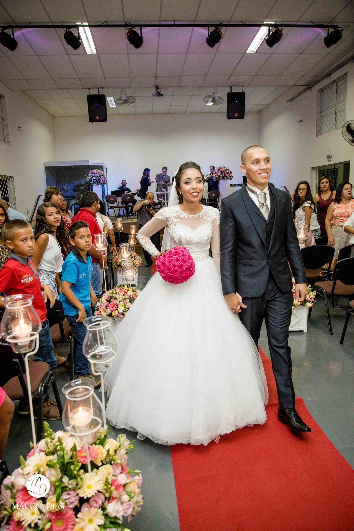 Casamento Carla e Junior Cerimonia Sumaré - SP e Festa em Hortolandia - SP