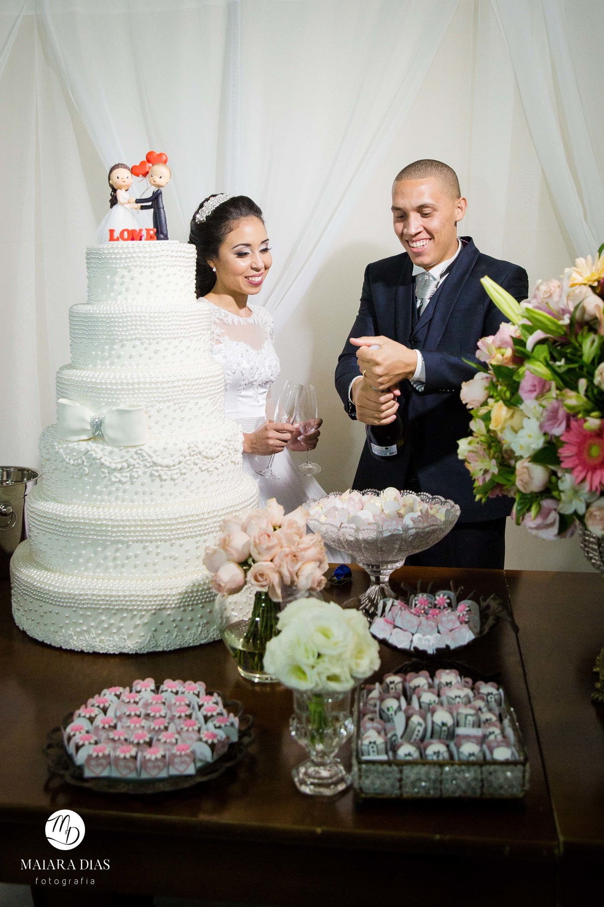 Casamento Carla e Junior Cerimonia Sumaré - SP e Festa em Hortolandia - SP