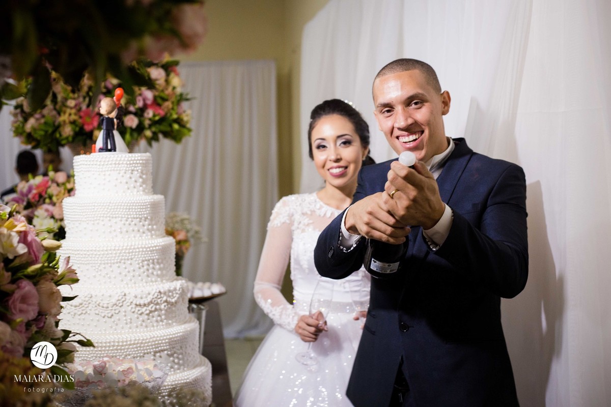 Casamento Carla e Junior Cerimonia Sumaré - SP e Festa em Hortolandia - SP