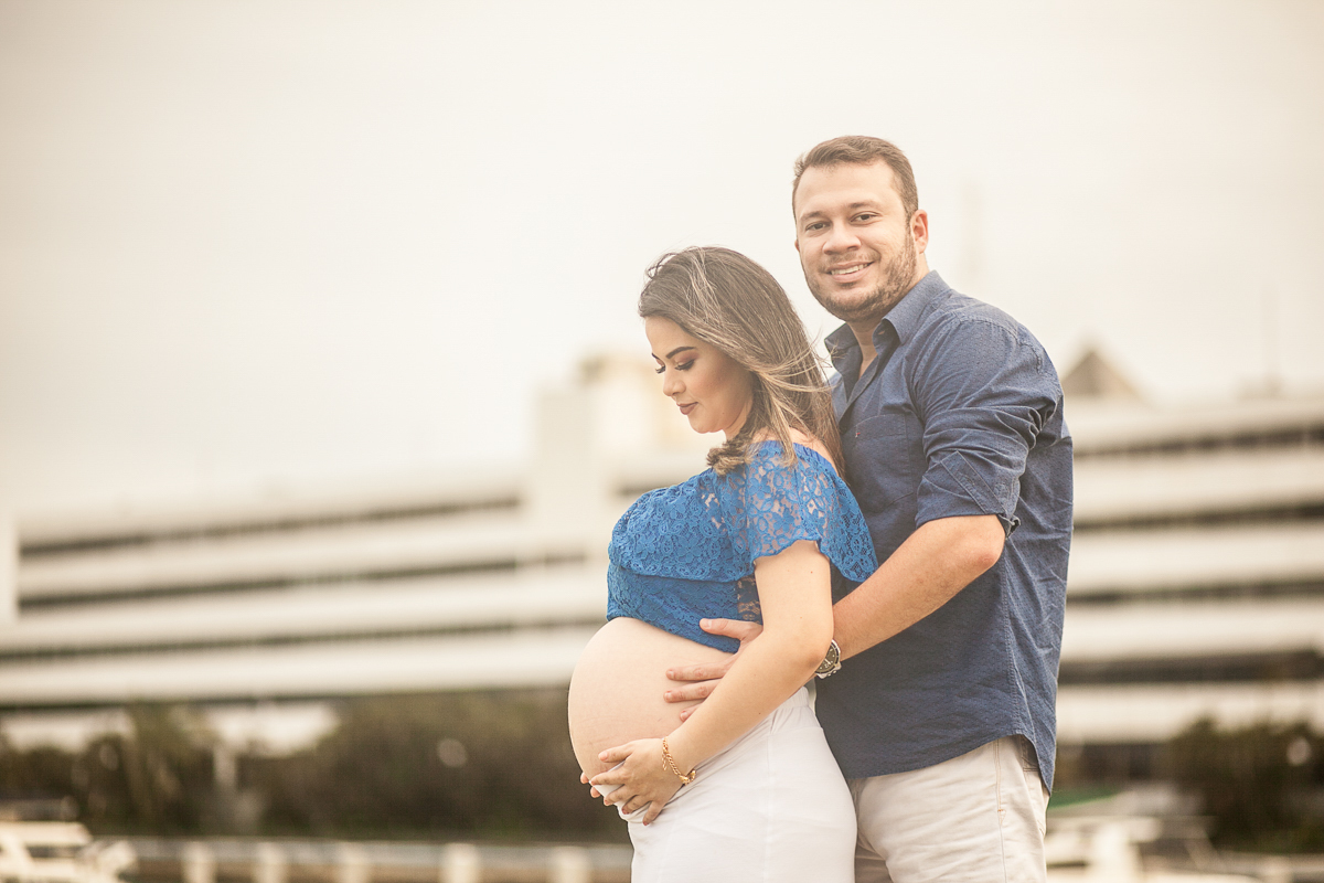 ensaio gestante monica e manoel pier do marinas