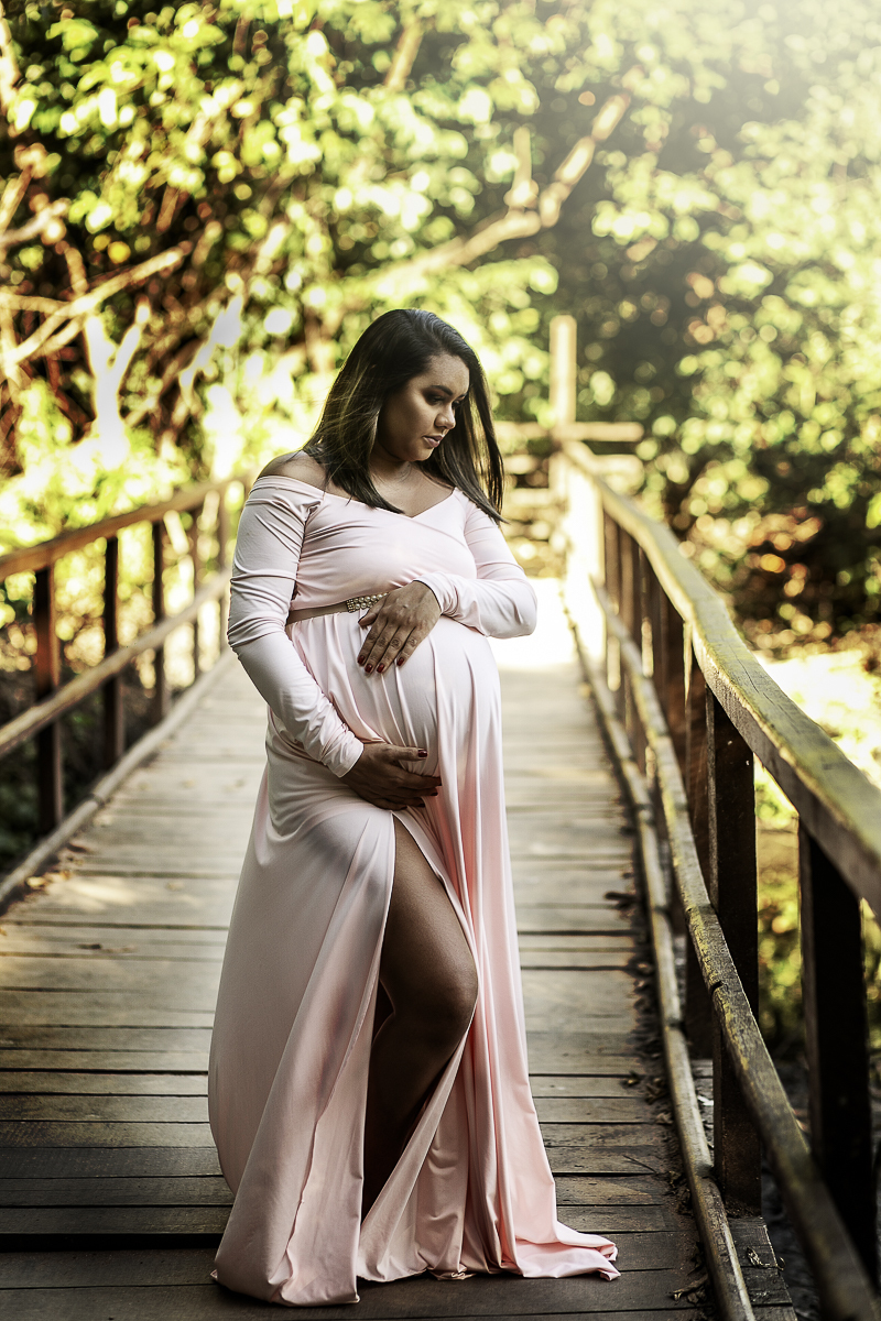 Ensaio Gestante da Dayane no Parque do Cocó em Fortaleza registrado pelo Fotógrafo Julio Amaral
