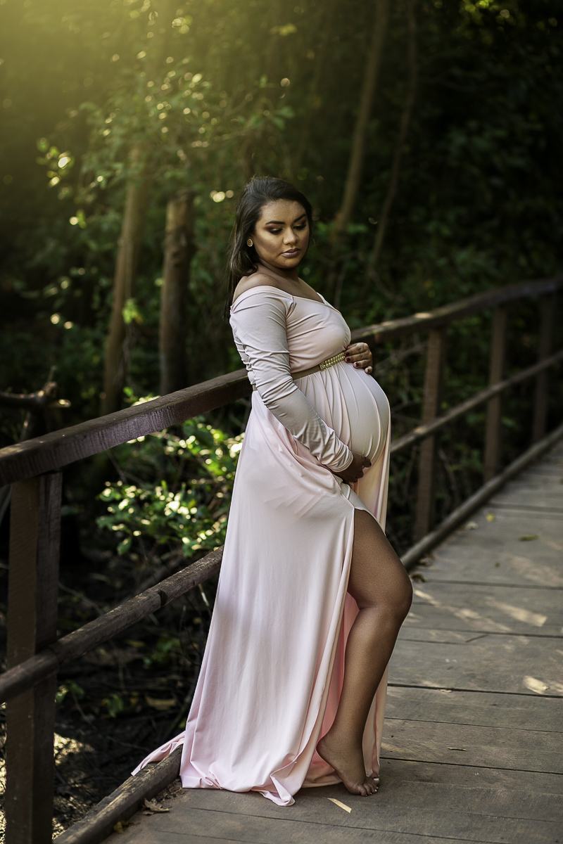 Ensaio Gestante da Dayane no Parque do Cocó em Fortaleza registrado pelo Fotógrafo Julio Amaral