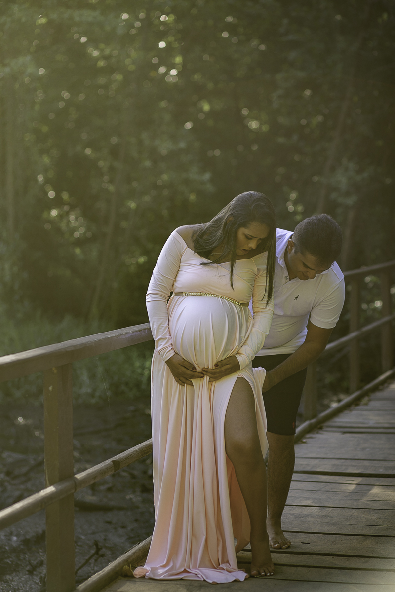 Ensaio Gestante da Dayane no Parque do Cocó em Fortaleza registrado pelo Fotógrafo Julio Amaral