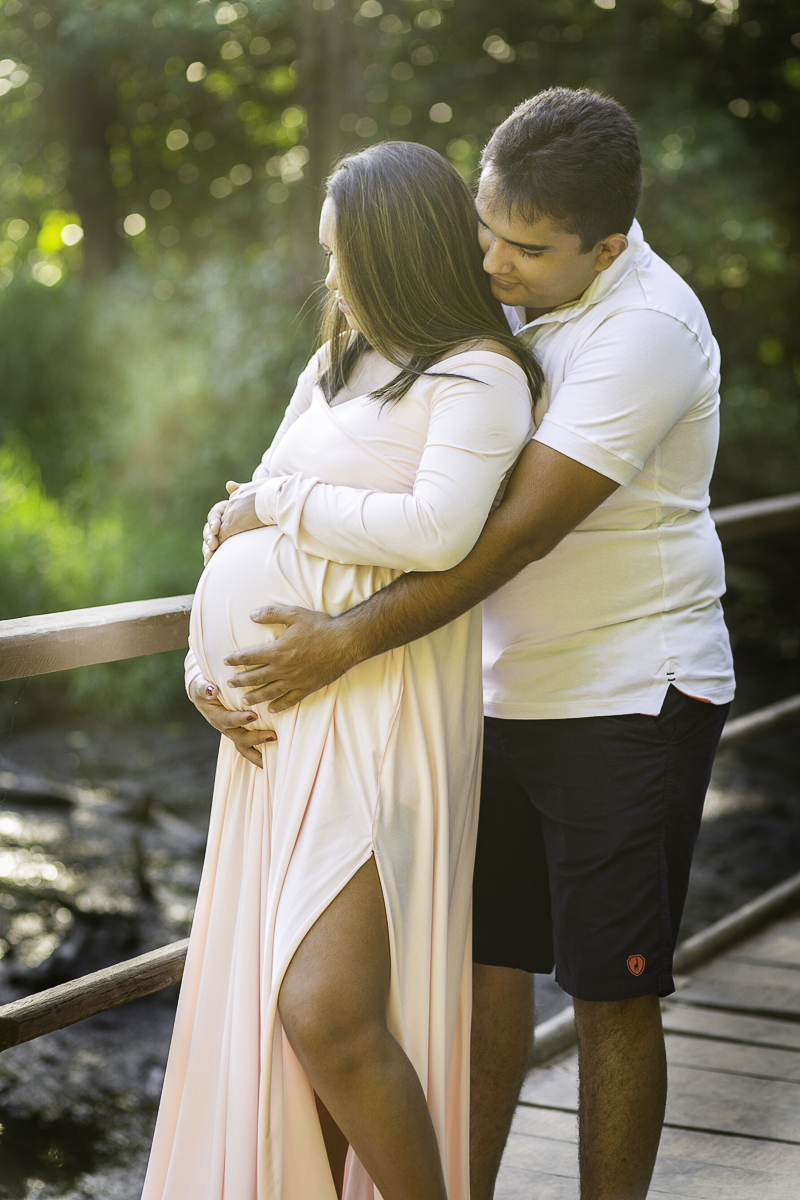 Ensaio Gestante da Dayane no Parque do Cocó em Fortaleza registrado pelo Fotógrafo Julio Amaral