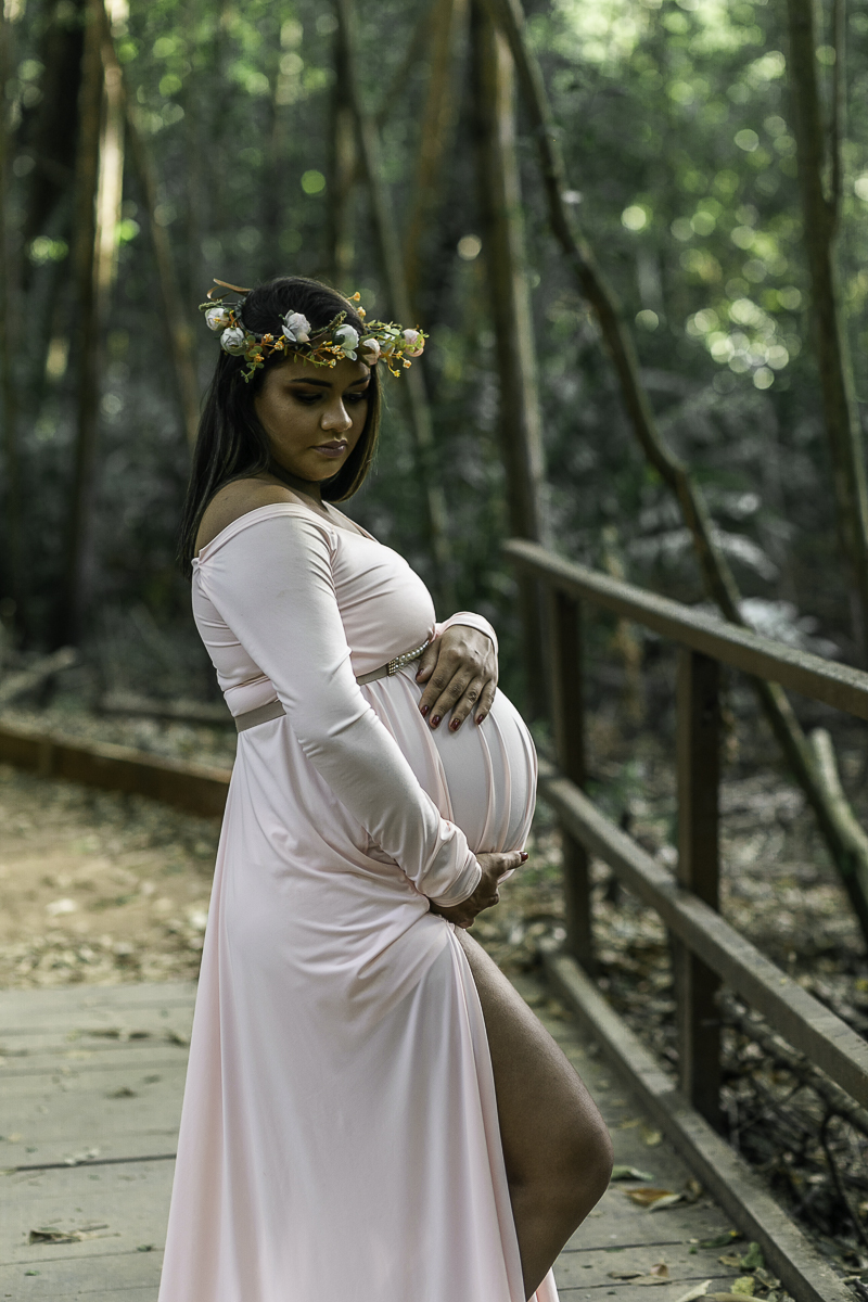 Ensaio Gestante da Dayane no Parque do Cocó em Fortaleza registrado pelo Fotógrafo Julio Amaral