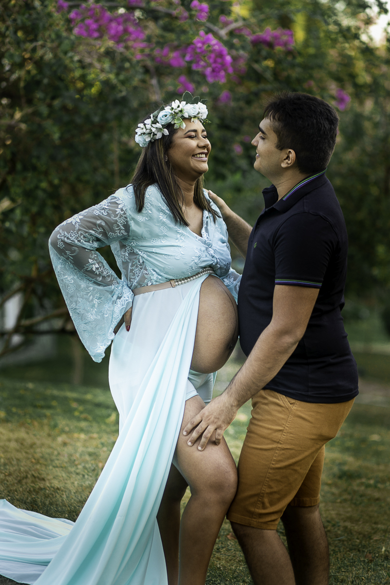 Ensaio Gestante da Dayane no Parque do Cocó em Fortaleza registrado pelo Fotógrafo Julio Amaral