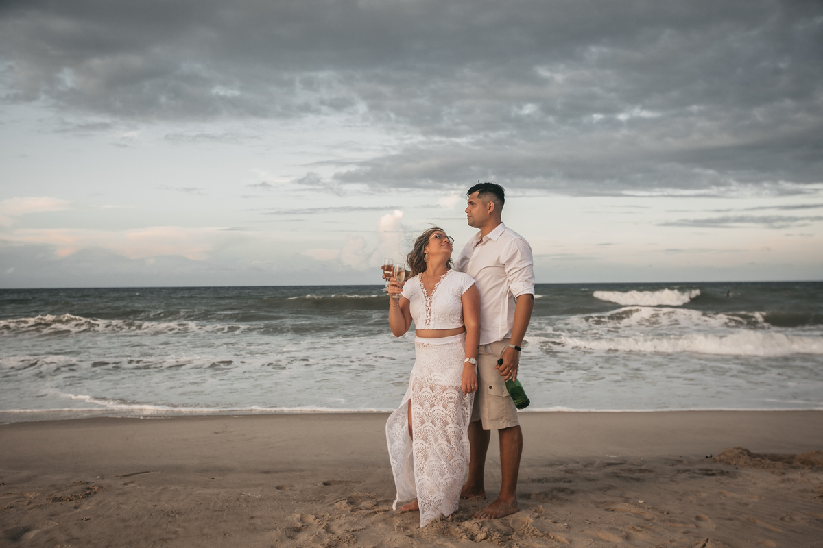 Ensaio fotográfico na praia do barro preto localizado no Iguape. Casal veio do Pará, passar a lua de mel em Fortaleza.