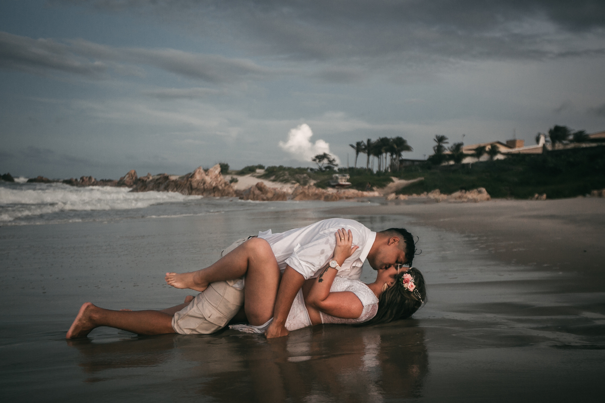 Ensaio pós wedding do casal que veio do estado do Pará passar a lua de mel na cidade de Fortaleza