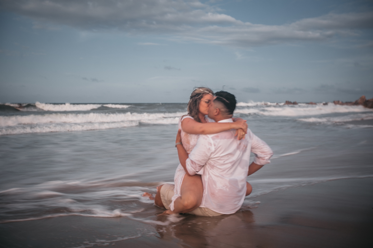 Sessão fotográfica na praia do barro preto localizada no litoral cearense em Iguape