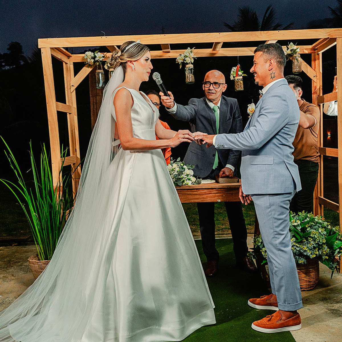 fotografia de casamento em Águas Formosas