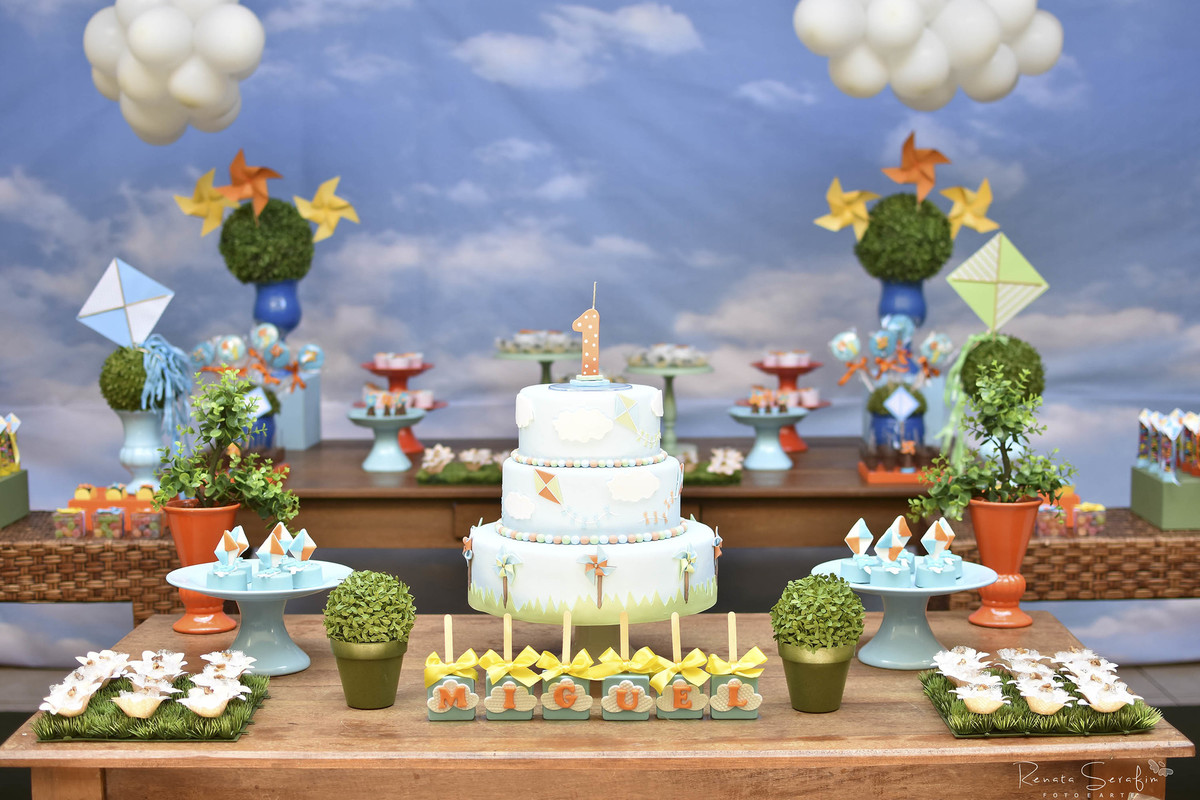 festa de um aninho do miguel realizado na cidade de jau pela fotógrafa Renata serafim