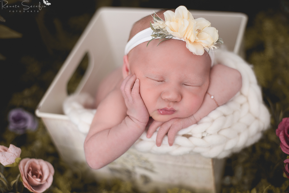 ensaio de newborn realizado no estudio fotografo infantil renata serafim