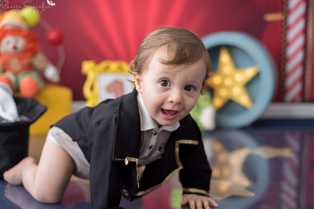 bauru, circo, circo de menino, ensaio de bebe, ensaio fotografico de bebe, festa de circo, fotografia de bebe, fotografo em bauru, fotografo em jau, smash the cake
