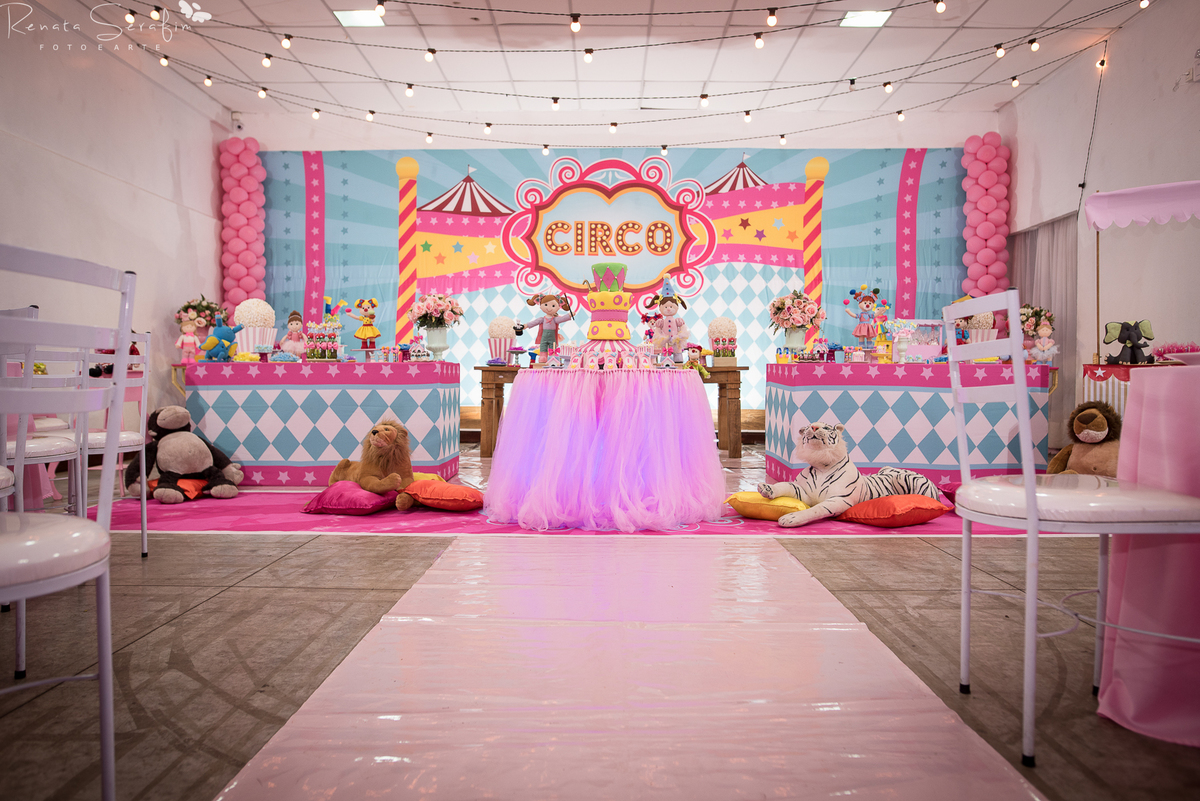 algazzara, circo de menina, circo rosa, festa de menina, festa infantil, festas em jau, fotografo em jau, fotografo infantil, fotos de festa, renata serafim, salão de festas em jau