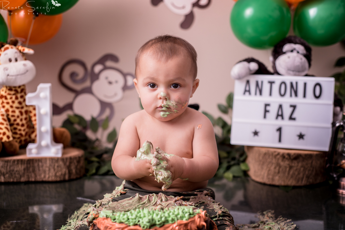 cake smash,mae de menino, safari, festa safari, salao de festas em jau, fotografo em jau, festas em jau, buffet em jau, sessão de fotos de um aninho, fotografia infantil, renata serafim, festa em bauru, salão de festas em bauru